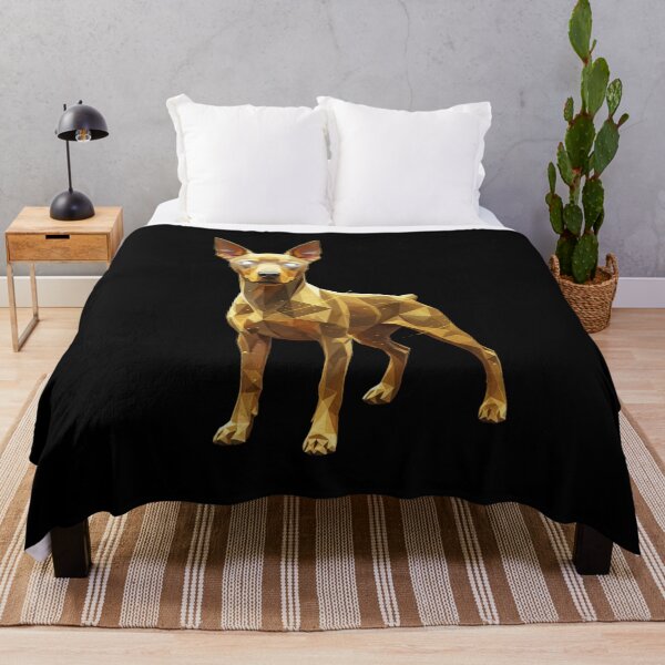 Item preview, Mystical Golden Pinscher: Elite Polygonal Art designed and sold by bsbd-action.