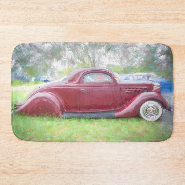 Item preview, 1935 Red Ford Hot Rod 5 Window Coupe X106 designed and sold by RichFrancoCars.