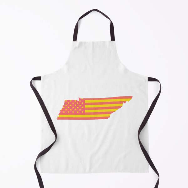 Item preview, Tennessee USA Flag Silhouette – Stars and Stripes State Outline designed and sold by Paper Drip.