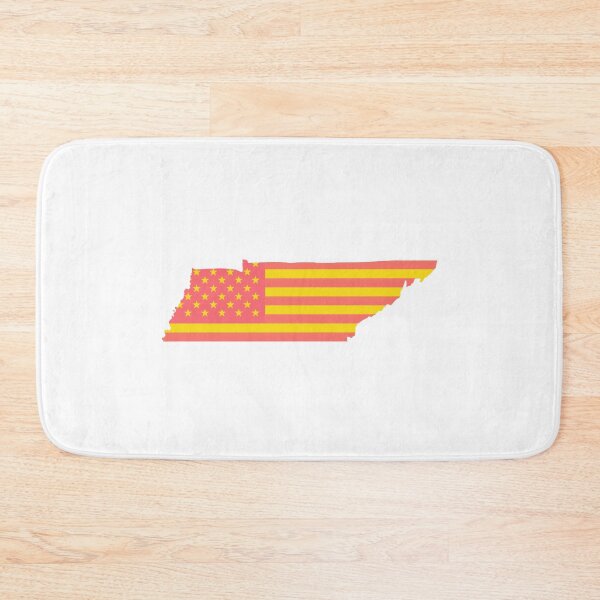 Item preview, Tennessee USA Flag Silhouette – Stars and Stripes State Outline designed and sold by Paper Drip.