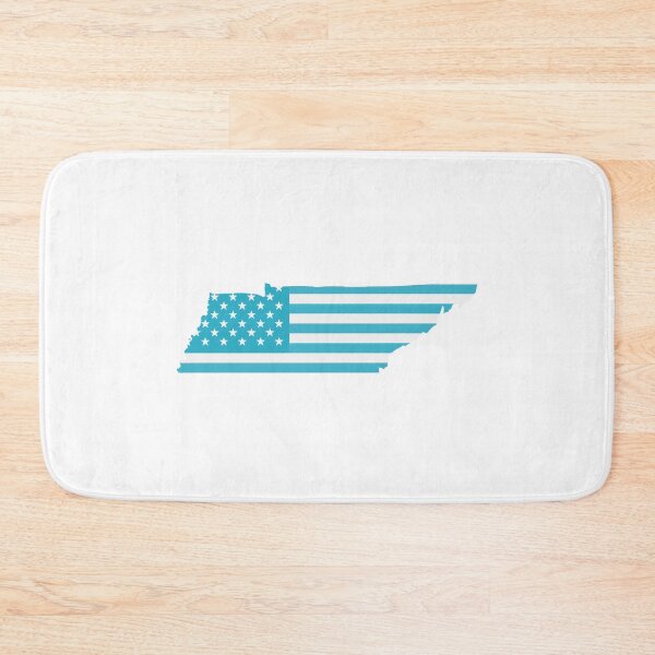 Item preview, Tennessee USA Flag Silhouette – Stars and Stripes State Outline designed and sold by Paper Drip.