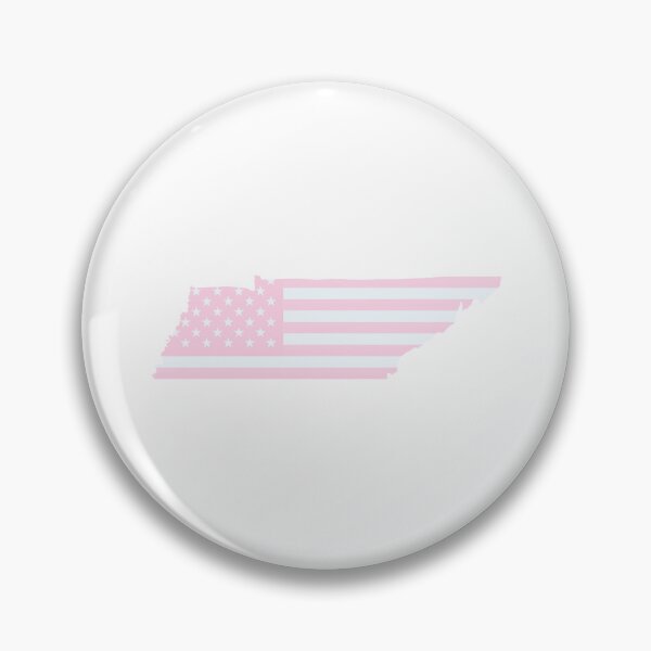 Item preview, Tennessee State Pop Pink Stars & Stripes – Trendy Pink designed and sold by Paper Drip.