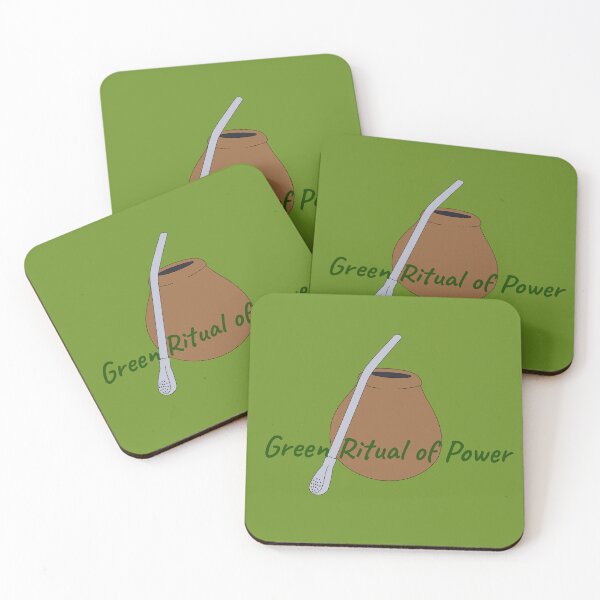 Item preview, Yerba Mate Green Ritual of Power designed and sold by Wolf on the Stroke.