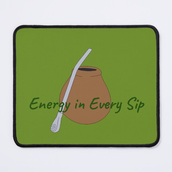 Item preview, Yerba Mate Energy in Every Sip designed and sold by Wolf on the Stroke.