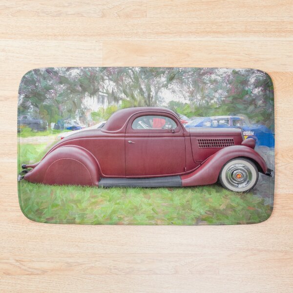 Item preview, 1935 Red Ford Hot Rod 5 Window Coupe X107 designed and sold by RichFrancoCars.