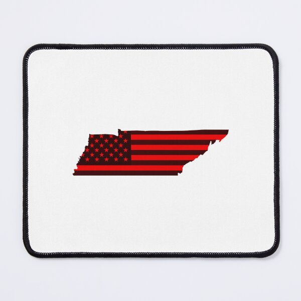 Item preview, Tennessee USA Flag Silhouette – Stars and Stripes State Outline designed and sold by Paper Drip.