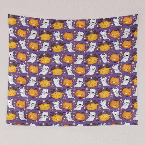 Item preview, Halloween Pattern - Bim and Sapphie designed and sold by Mealbug.
