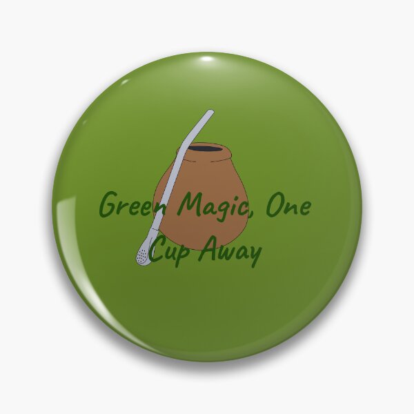 Item preview, Yerba Mate Green Magic, One Cup Away designed and sold by Wolf on the Stroke.