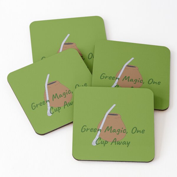 Item preview, Yerba Mate Green Magic, One Cup Away designed and sold by Wolf on the Stroke.