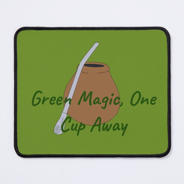 Item preview, Yerba Mate Green Magic, One Cup Away designed and sold by Wolf on the Stroke.