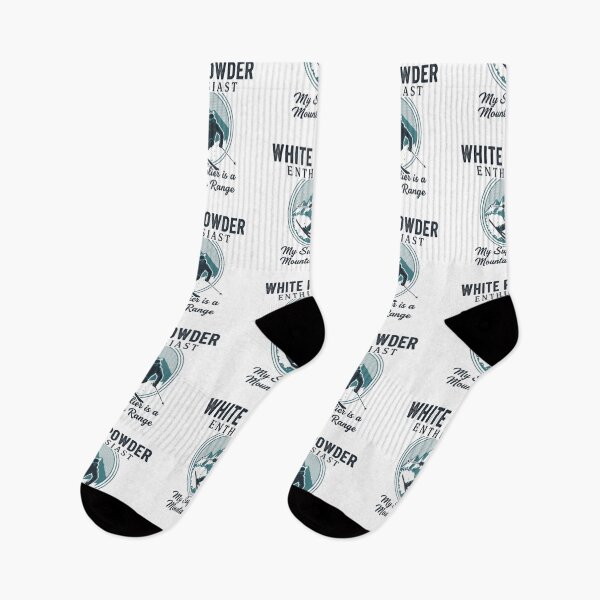 Item preview, White Powder Enthusiast Skiing Lifestyle designed and sold by Lia Vina.