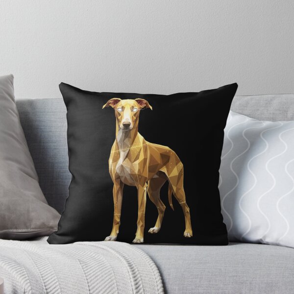 Item preview, Golden Elite Greyhound: Geometric Speed and Style designed and sold by bsbd-action.