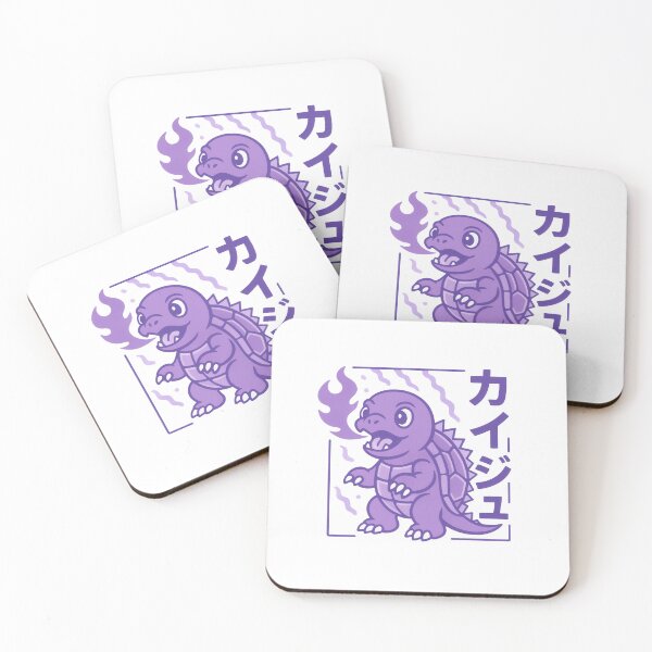Item preview, Kawaii Monster Turtle – Japanese Kaiju Design designed and sold by Nibble & Doodle.