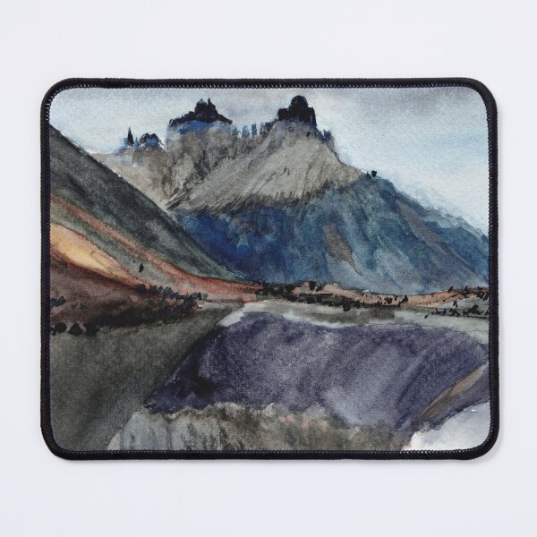 Item preview, Cloudy day in Torres del Paine designed and sold by DUCpaints.