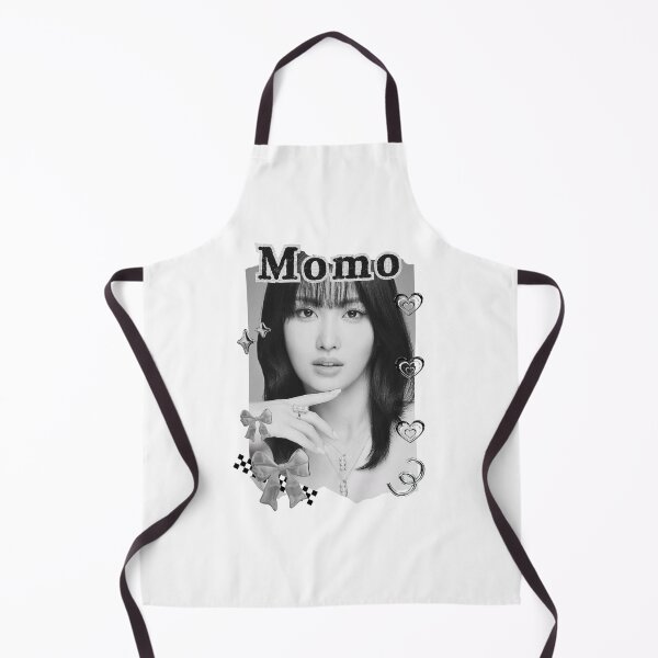Item preview, TWICE Momo Kpop Girl group K-music south korean girl group Black and White Collage Digital Art Portrait designed and sold by AJUNICE STUDIO.