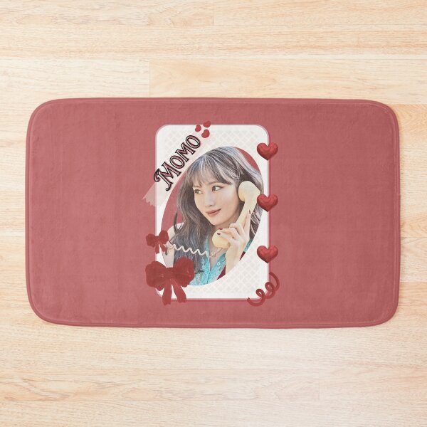 Item preview, TWICE Momo Kpop Girl group K-music south korean girl group Red Aesthetic Collage Design designed and sold by AJUNICE STUDIO.