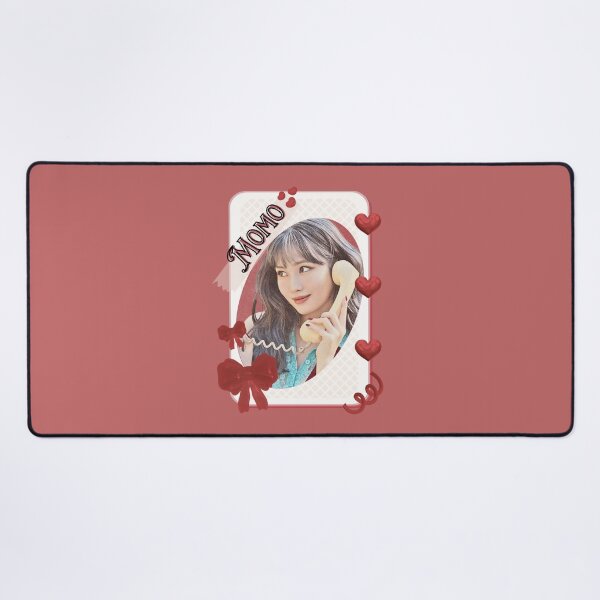 Item preview, TWICE Momo Kpop Girl group K-music south korean girl group Red Aesthetic Collage Design designed and sold by AJUNICE STUDIO.