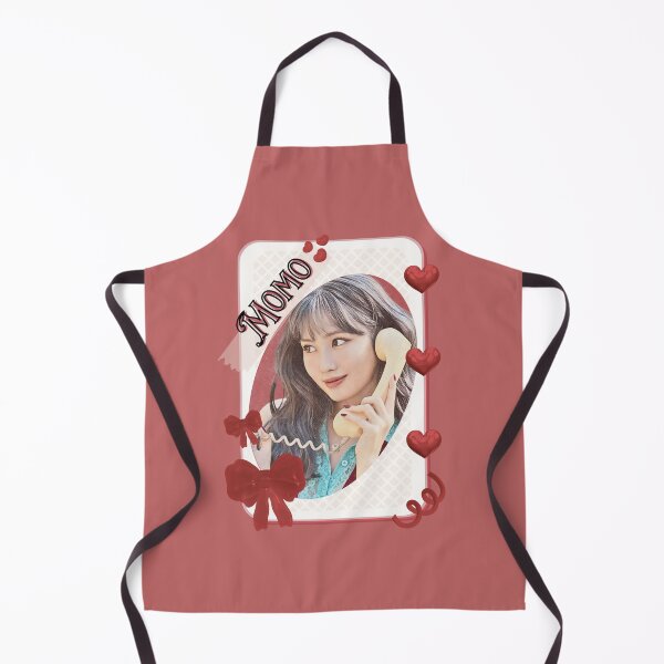 Item preview, TWICE Momo Kpop Girl group K-music south korean girl group Red Aesthetic Collage Design designed and sold by AJUNICE STUDIO.