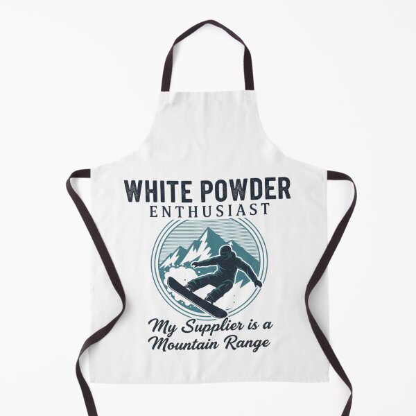 Item preview, White Powder Enthusiast Snowboarding Lifestyle designed and sold by Lia Vina.