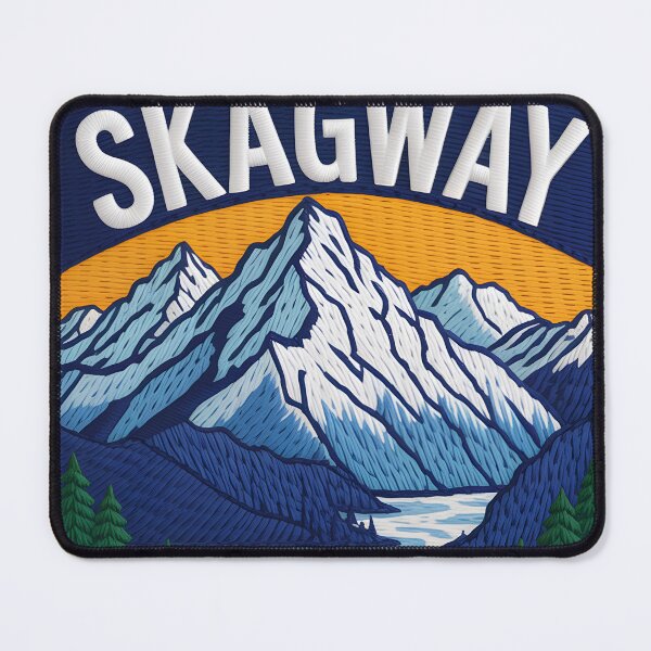 Item preview, Alaska Skagway – Blue Glacier Mountain designed and sold by JessArty ⭐⭐⭐⭐⭐.