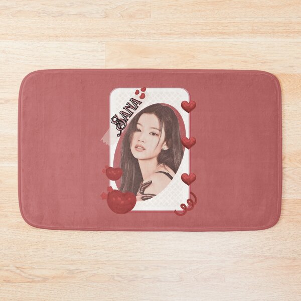 Item preview, TWICE Sana Kpop Girl group K-music south korean girl group Red Aesthetic Collage Design designed and sold by AJUNICE STUDIO.