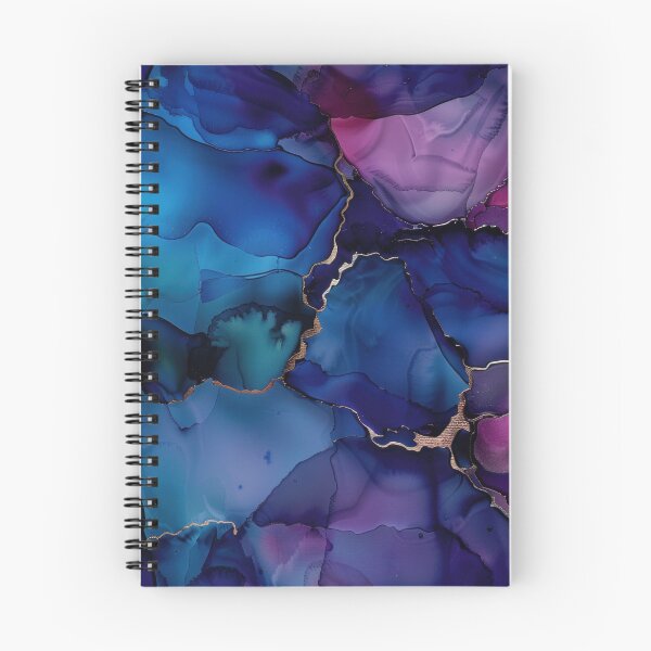 Item preview, Serie Midnight Ink 8: Arte abstracto con tinta de alcohol designed and sold by DesignMyHeart.
