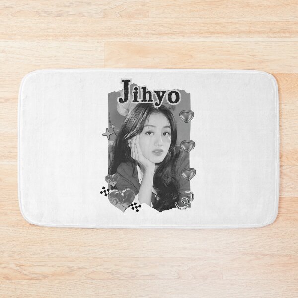 Item preview, TWICE Jihyo Kpop Girl group K-music south korean girl group Black and White Collage Digital Art Portrait designed and sold by AJUNICE STUDIO.