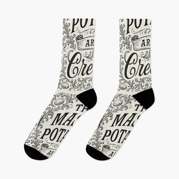 Item preview, These Mashed Potatoes Are So Creamy - Funny Victorian Vintage Typography designed and sold by MAGICKEY2024.
