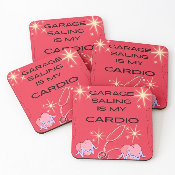 Item preview, Garage Saling is My Cardio - Funny Thrift Shopping Humor Art designed and sold by Extremeallie.