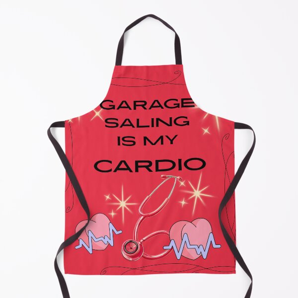 Item preview, Garage Saling is My Cardio - Funny Thrift Shopping Humor Art designed and sold by Extremeallie.