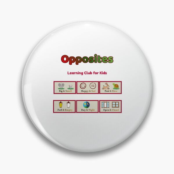 Item preview, Opuestos – Club de aprendizaje para niños designed and sold by AME Kids Designs.