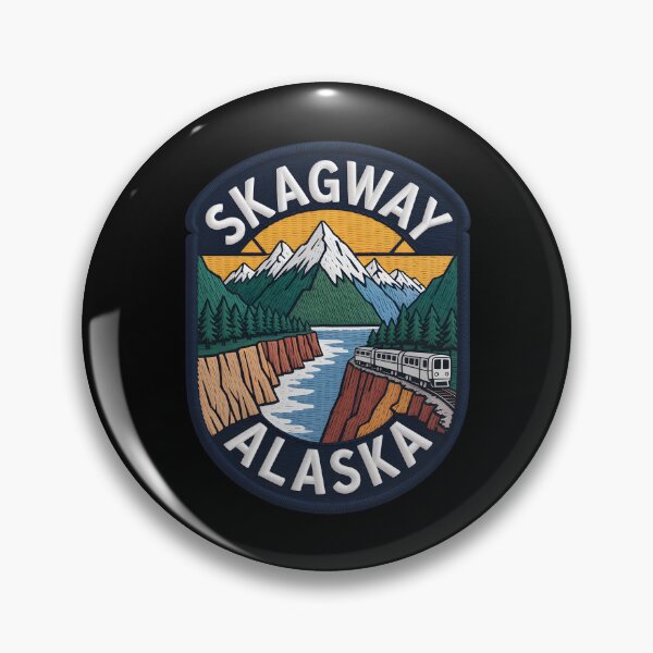 Item preview, Alaska Skagway – Canyon Railway designed and sold by JessArty ⭐⭐⭐⭐⭐.