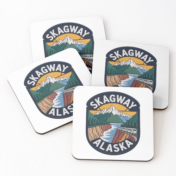 Item preview, Alaska Skagway – Canyon Railway designed and sold by JessArty ⭐⭐⭐⭐⭐.