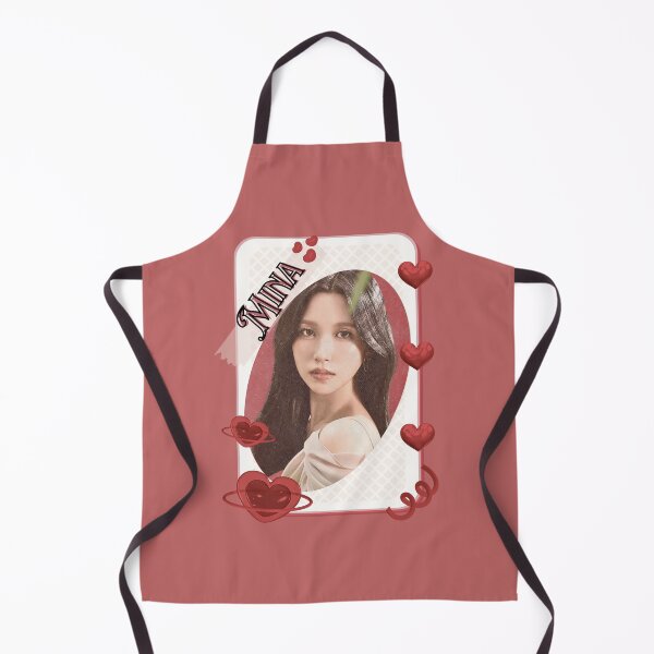 Item preview, TWICE Mina Kpop Girl group K-music south korean girl group Red Aesthetic Collage Design designed and sold by AJUNICE STUDIO.