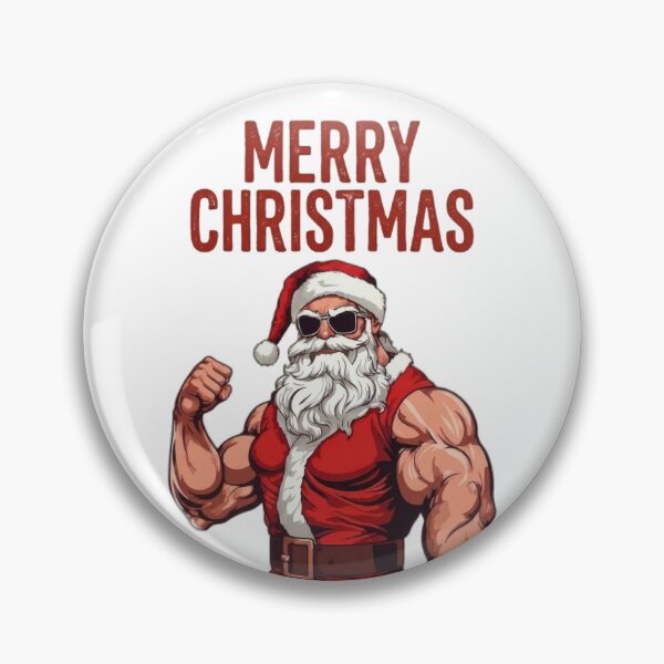 Item preview, Santa Claus Bodybuilder designed and sold by InfiniteOrbit.