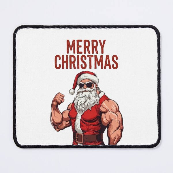 Item preview, Santa Claus Bodybuilder designed and sold by InfiniteOrbit.