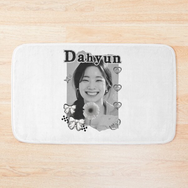 Item preview, TWICE Dahyun Kpop Girl group K-music south korean girl group Black and White Collage Digital Art Portrait designed and sold by AJUNICE STUDIO.