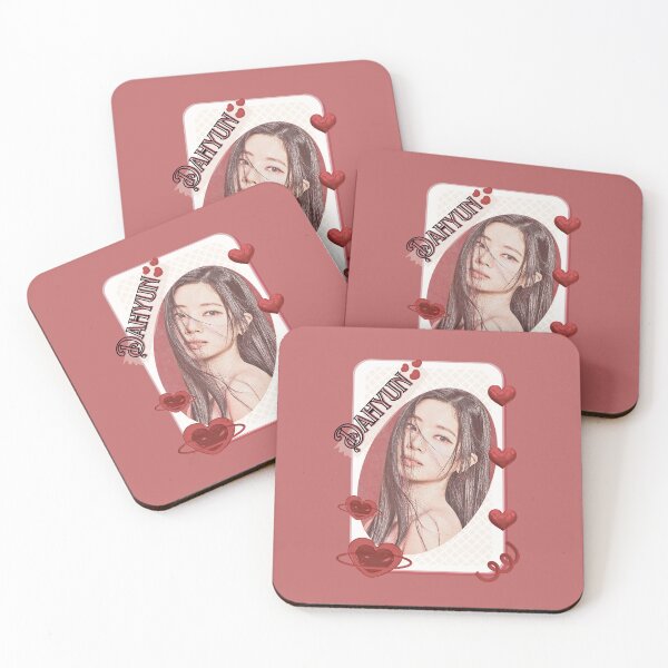 Item preview, TWICE Dahyun Kpop Girl group K-music south korean girl group Red Aesthetic Collage Design designed and sold by AJUNICE STUDIO.