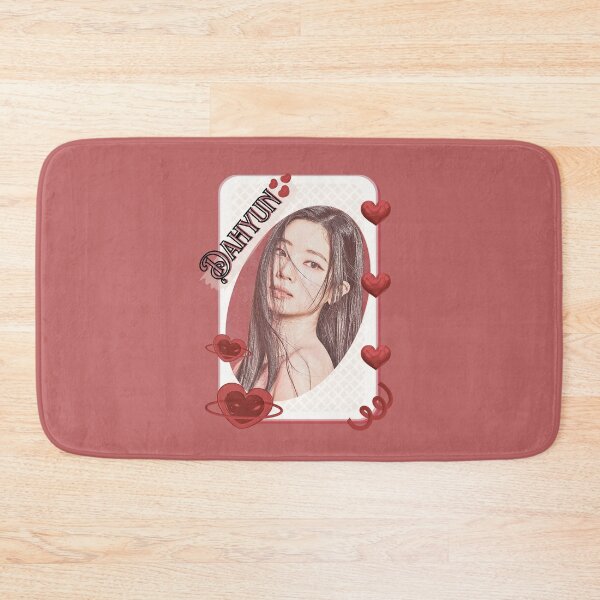 Item preview, TWICE Dahyun Kpop Girl group K-music south korean girl group Red Aesthetic Collage Design designed and sold by AJUNICE STUDIO.