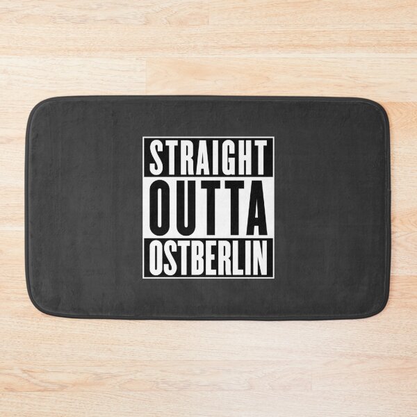 Item preview, Straight outta East Berlin (black and white) designed and sold by VEB Ostladen.