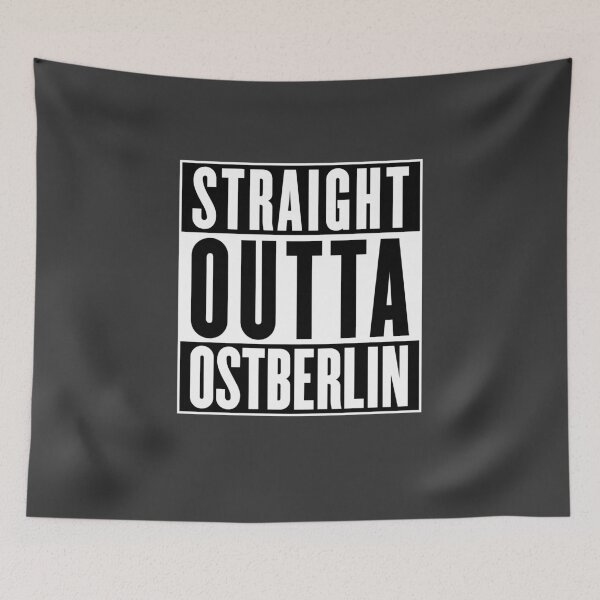 Item preview, Straight outta East Berlin (black and white) designed and sold by VEB Ostladen.