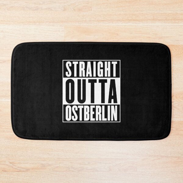 Item preview, Straight outta East Berlin (white) designed and sold by VEB Ostladen.