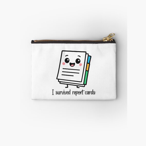 Item preview, I Survived Report Cards – Cute Design for Teachers designed and sold by TheSparklySLP.
