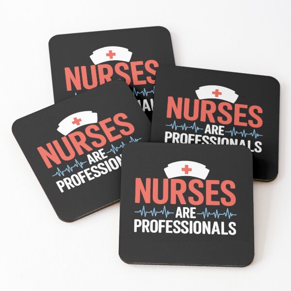 Item preview, Nurses Are Professionals – Nursing Pride Quote designed and sold by artcultreone.