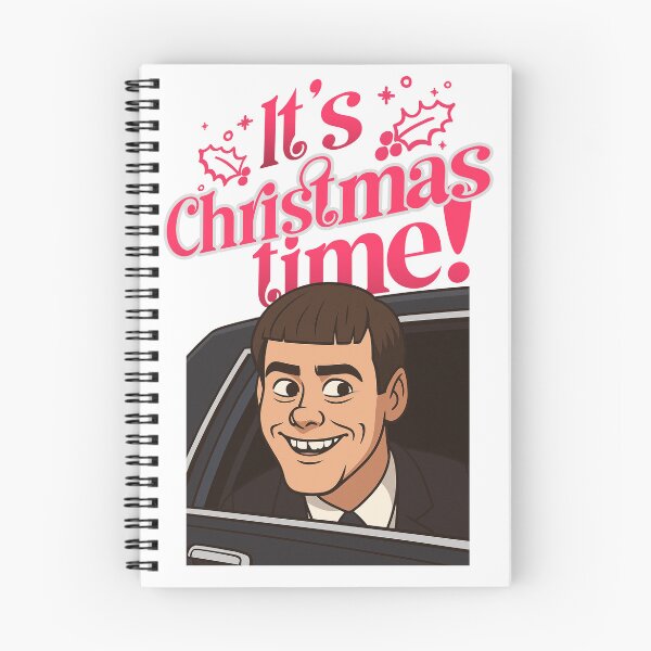 Item preview, It’s Christmas Time – Lloyd Christmas Inspired Holiday Cartoon designed and sold by WHAT THE SHIRT.
