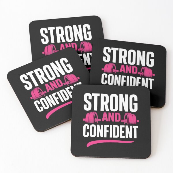 Item preview, Strong and Confident – Fitness Mindset designed and sold by artcultreone.