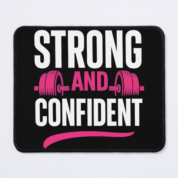 Item preview, Strong and Confident – Fitness Mindset designed and sold by artcultreone.