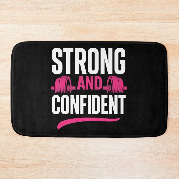 Item preview, Strong and Confident – Fitness Mindset designed and sold by artcultreone.
