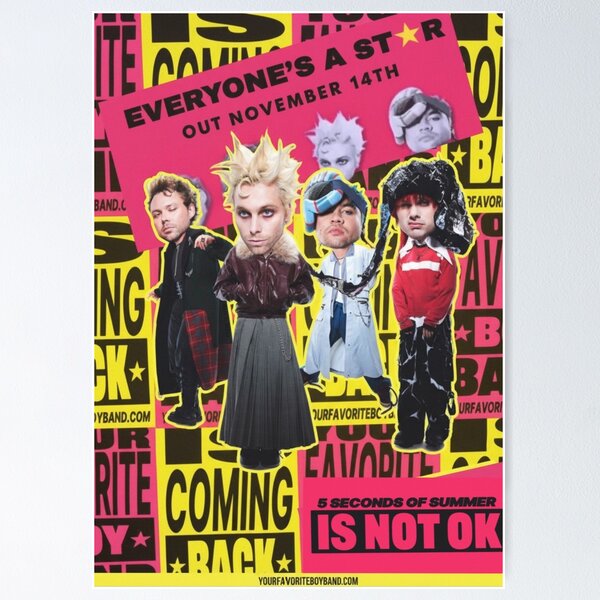 5sos Posters for Sale | Redbubble