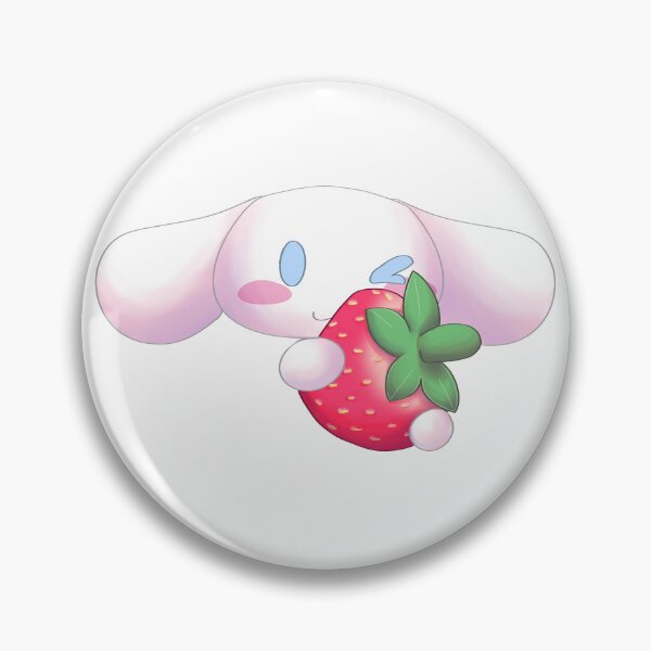 Item preview, bunny with strawberry designed and sold by Valleys-Lilypad.